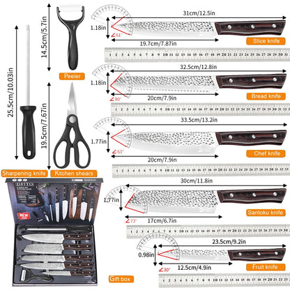 8pcs Chef Knives Set