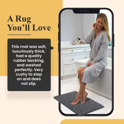 Chenille Bath Mat