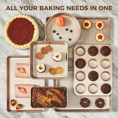 9-Piece Nonstick Bakeware Set