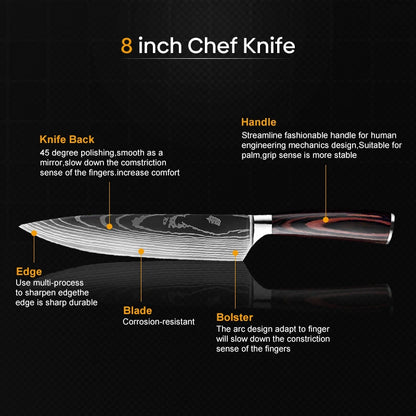 Kitchen Knife Set