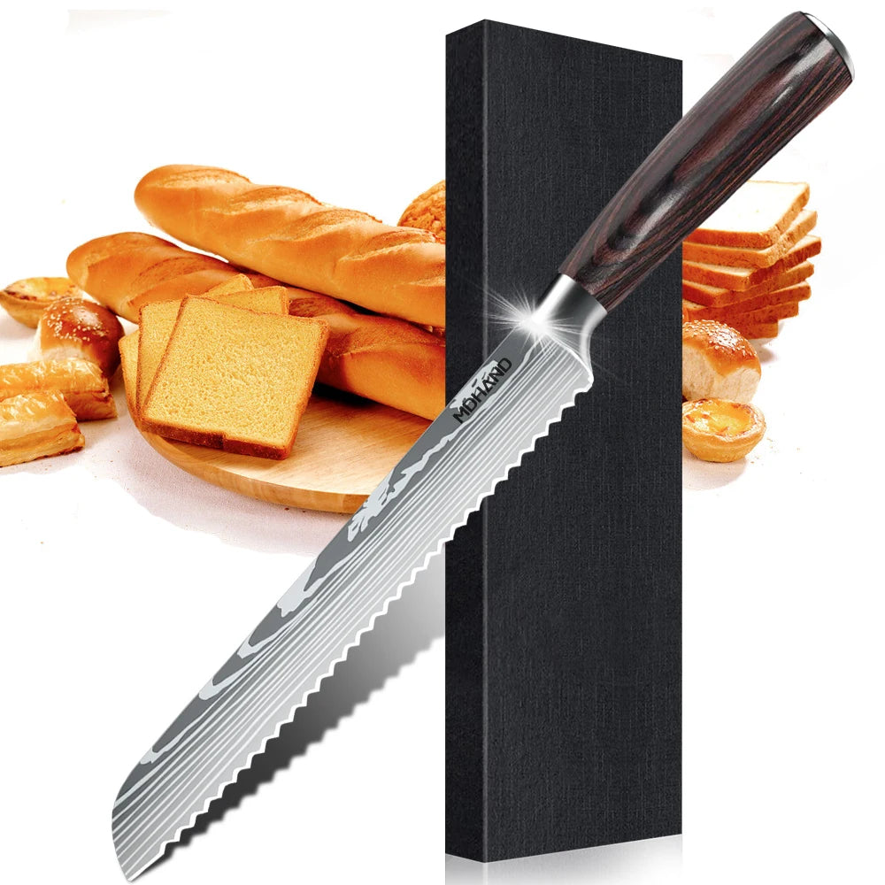 10PCS Chef knife Set
