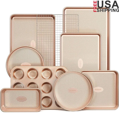9-Piece Nonstick Bakeware Set