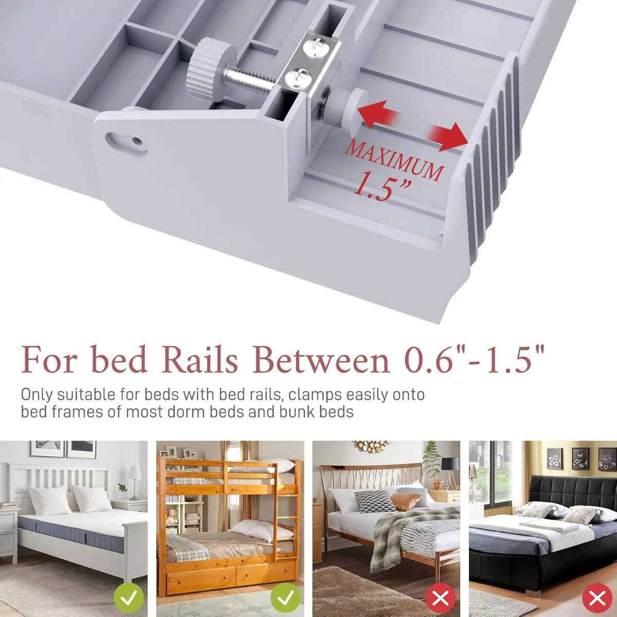 Shelf/Tray for Bed