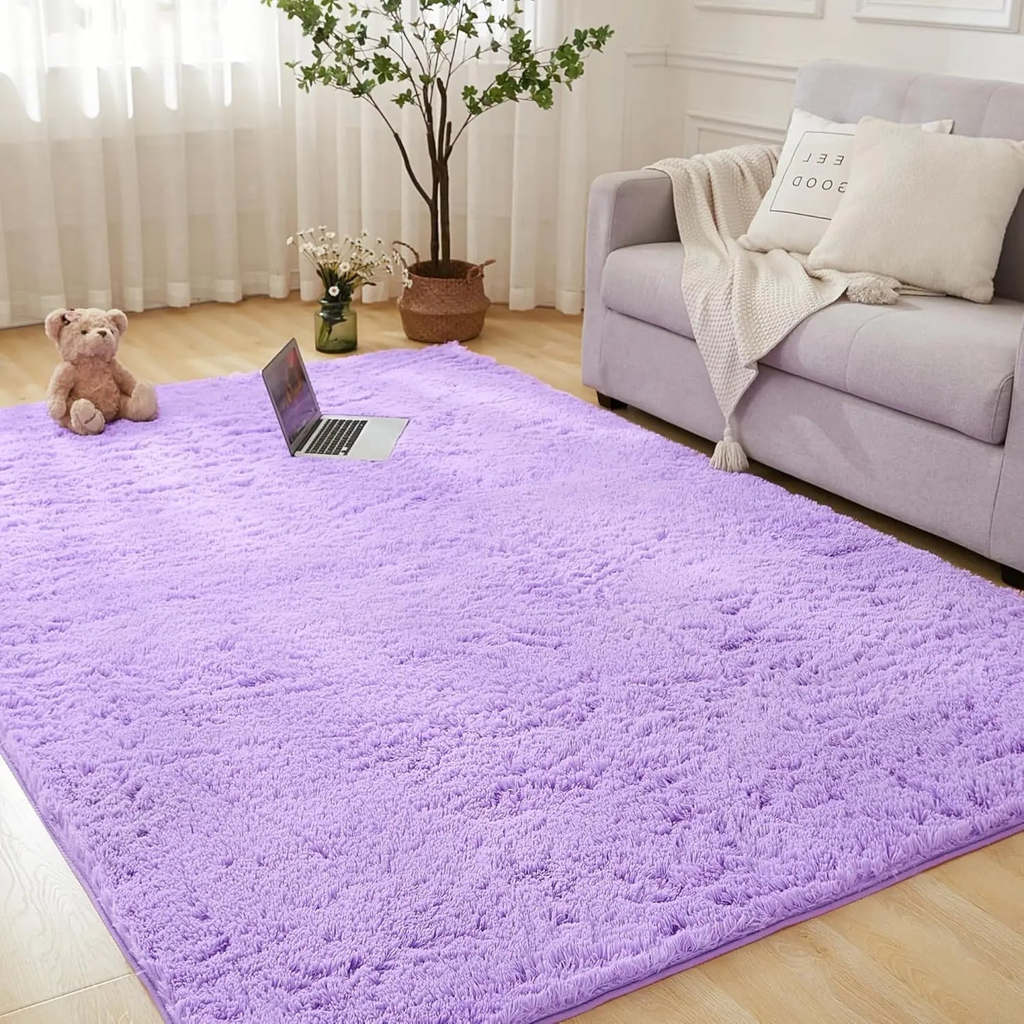 Tie-Dyed Area Rug