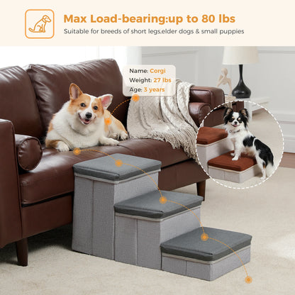 3 Step Pet Stairs