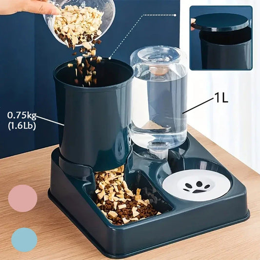 Automatic Pet Feeder Water Dispenser