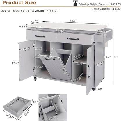 Movable Kitchen Island