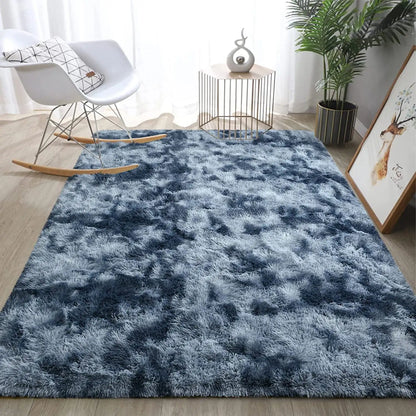 Tie Dye Velvet Rug