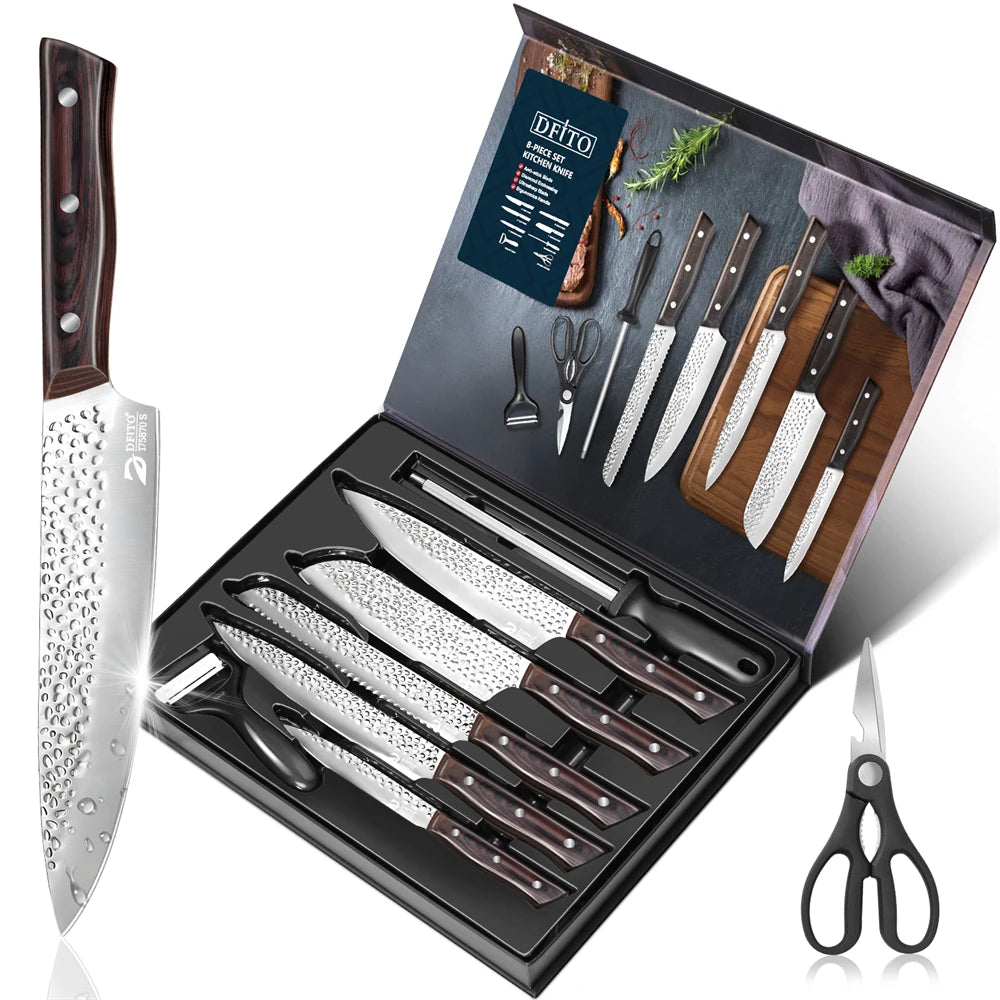 8pcs Chef Knives Set