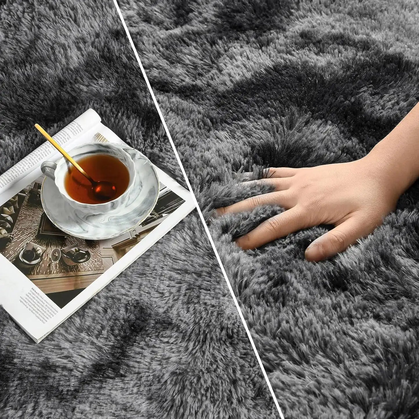 Tie Dye Velvet Rug