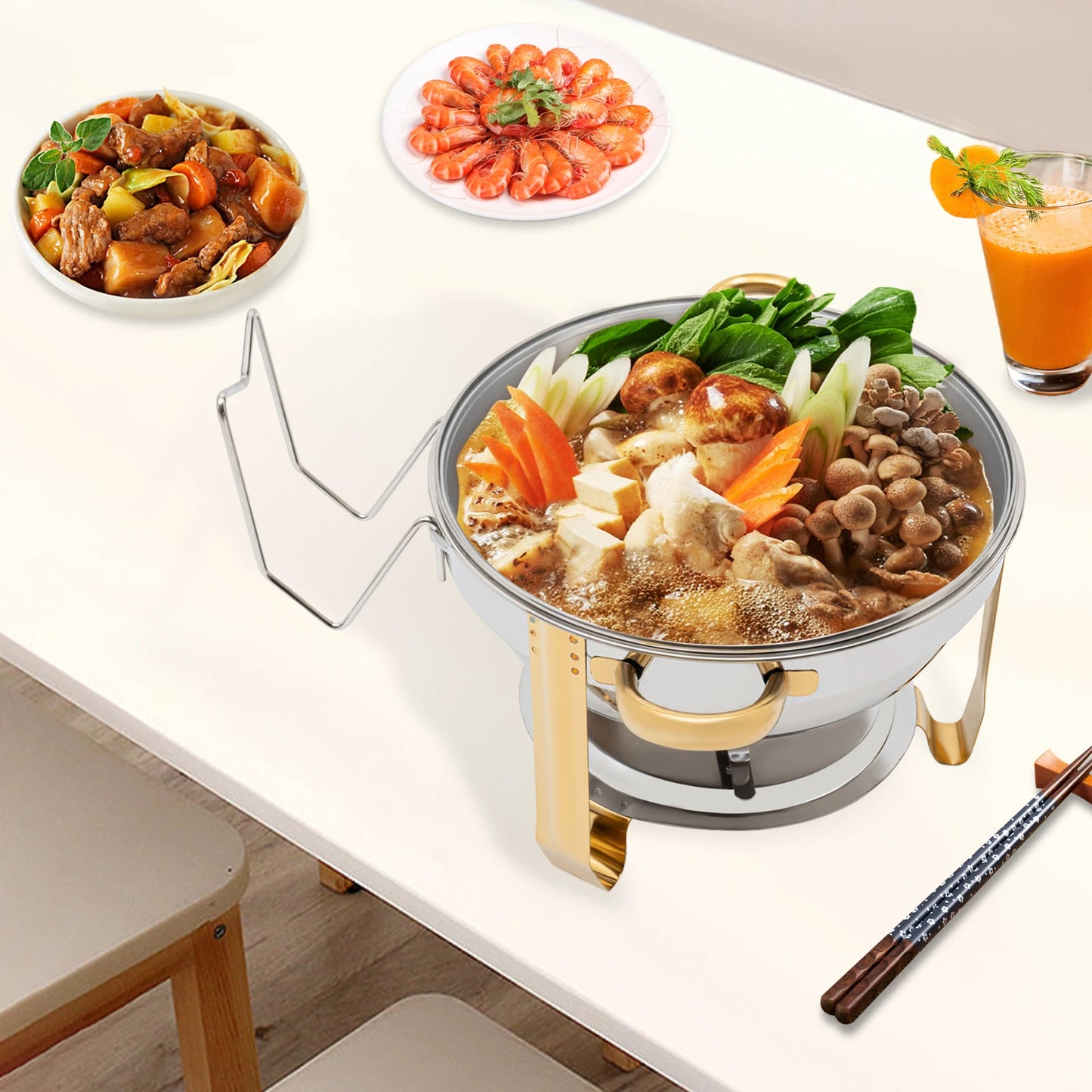 Round Chafing Dish