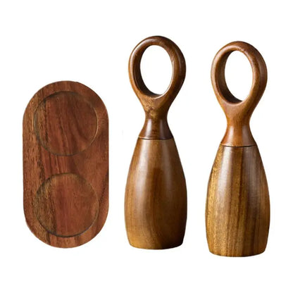 Solid Wooden Salt & Pepper Mill