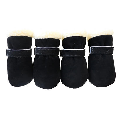 4Pcs Pet Dog Snow boots