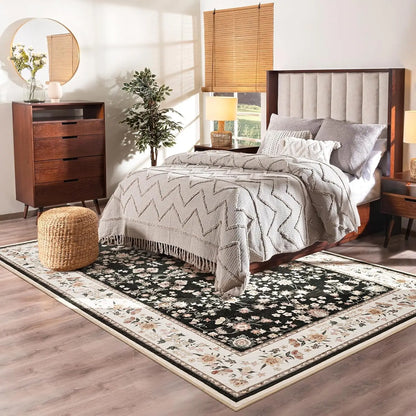 Vintage Floral Area Rug