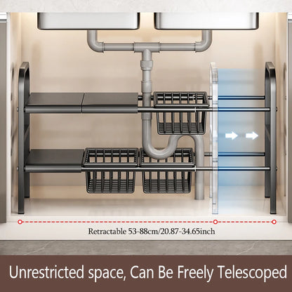 Expandable Under Sink Organizer