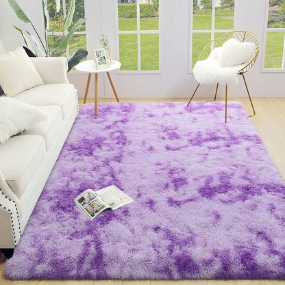 Tie Dye Velvet Rug