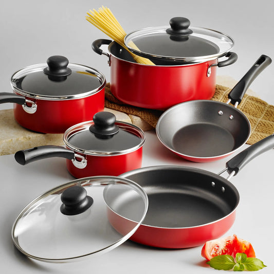 9-piece nonstick cookware