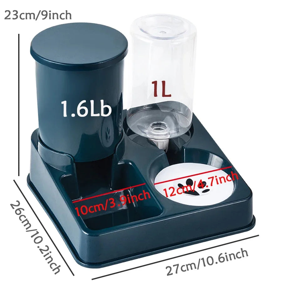 Automatic Pet Feeder Water Dispenser
