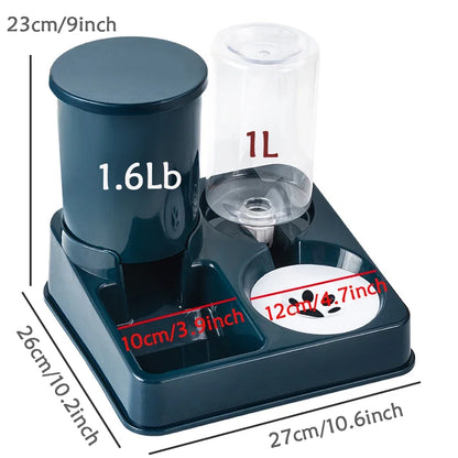Automatic Pet Feeder Water Dispenser