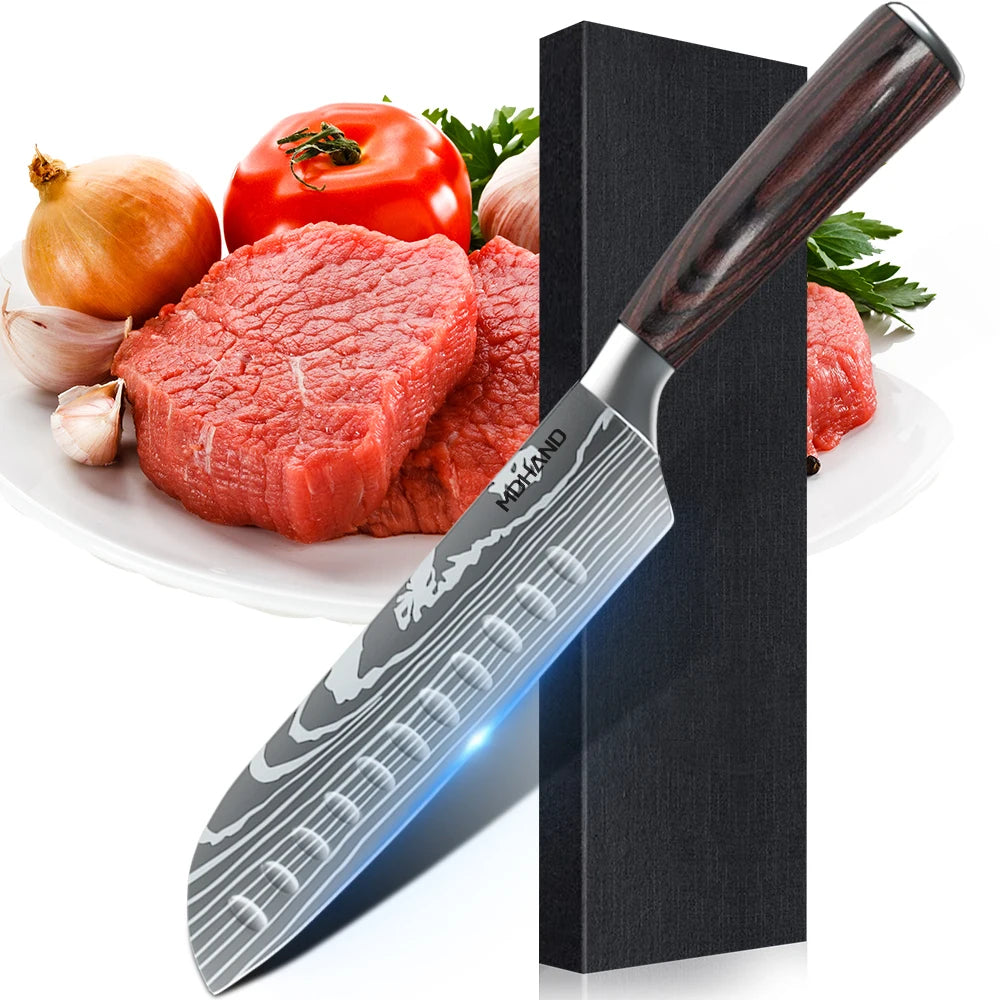 10PCS Chef knife Set