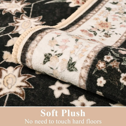 Vintage Floral Area Rug